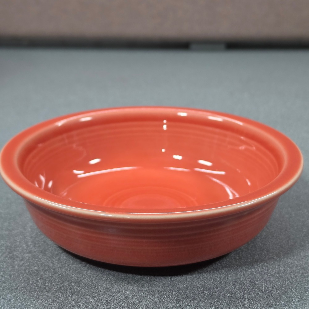 Fiesta Fruit Bowl Unisex Small Coral Excellent Ceramic Rings HLC USA